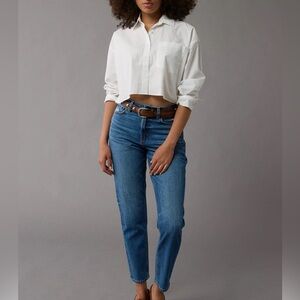 American Eagle Outfitters medium Wash Mom Jeans